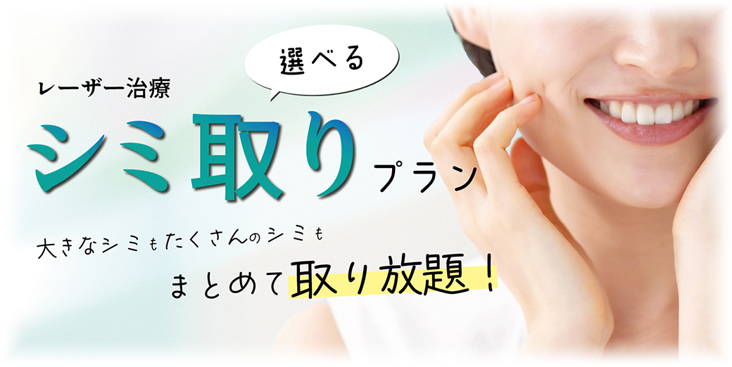 シミ取り放題ページイメージ、PC表示用）